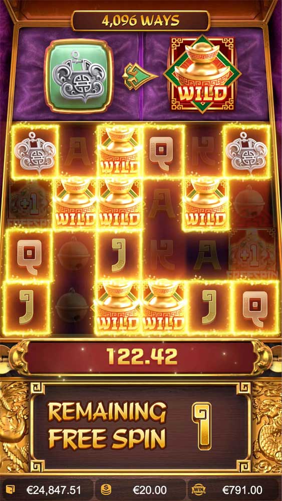 รูปแบบการเล่นเกม Jewels of Prosperity