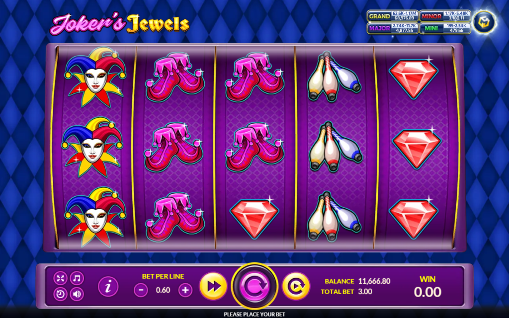 รูปแบบการเล่นเกม Jokers Jewels