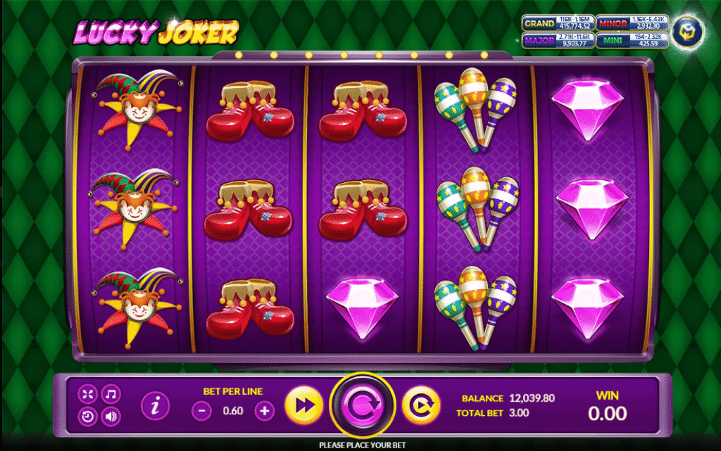 รูปแบบการเล่นเกม Lucky Joker