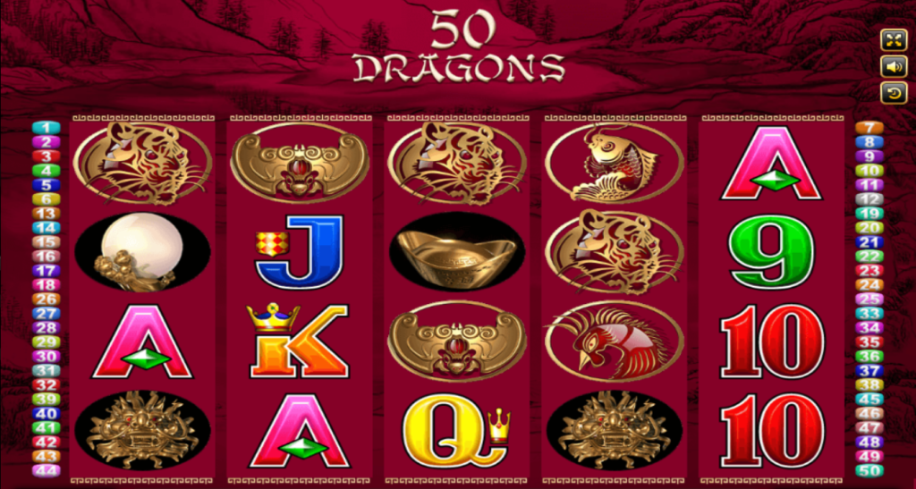 รีวิวเกมสล็อต Fifty Dragons