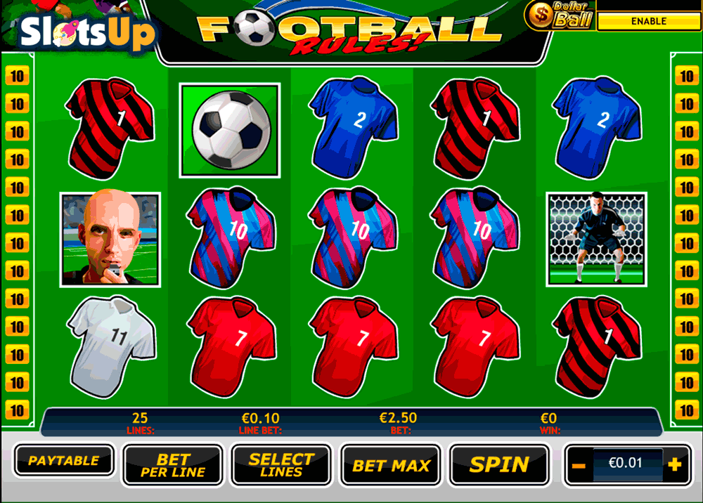 รีวิวเกมสล็อต Football Rules