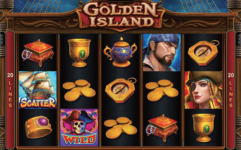 รีวิวเกมสล็อต Golden Island