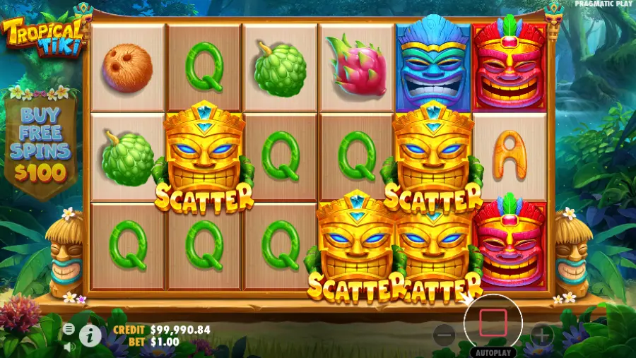 รีวิว เกมสล็อต Tropical Tiki